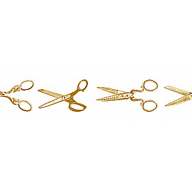 Mark's Japan Maste Washi Masking Tape - Grand Series - Scissors - Gold