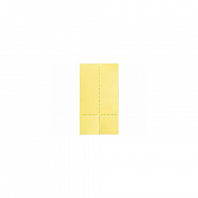 King Jim Futumata Standing Sticky Notes - Size S - Yellow