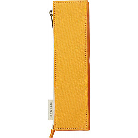 King Jim PENSAM Stand-Type Clip-On Pen Case - Yellow