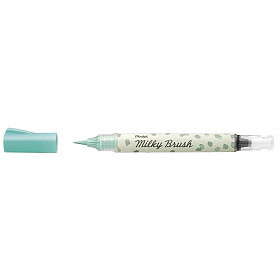 Pentel XGFH Dual Milky Brush Pen - Pastel Green