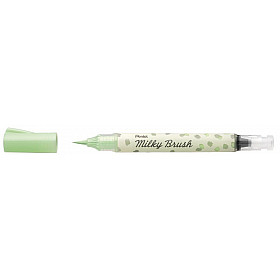 Pentel XGFH Dual Milky Brush Pen - Pastel Light Green