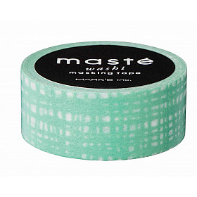 Mark's Japan Maste Washi Masking Tape - Green Brush (Limited Edition)