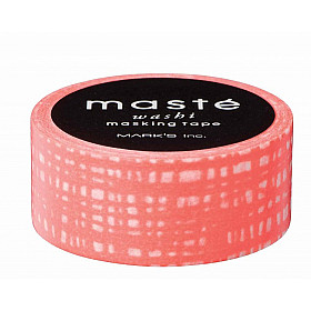 Mark's Japan Maste Washi Masking Tape - Orange Brush (Limited Edition)