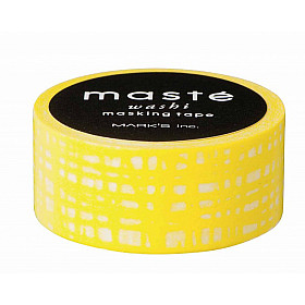 Mark's Japan Maste Washi Masking Tape - Yellow Brush (Limited Edition)