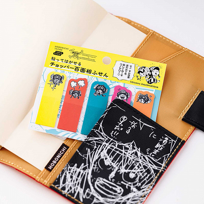 Hobonichi Accessories - ONE PIECE magazine: Clear Sticky Note Set (The Many  Faces of Chopper)