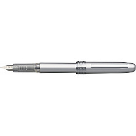Platinum Plaisir PGB-1000 Fountain Pen - 0.5 Medium - Ice White