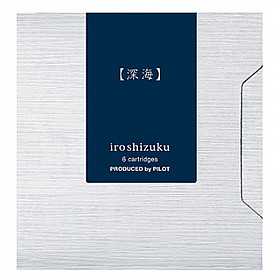 Pilot Iroshizuku Fountain Pen Ink Cartridge - Box of 6 - Shin-kai