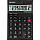 Sharp EL124TWH Calculator - Compact Desk Size - Black/White