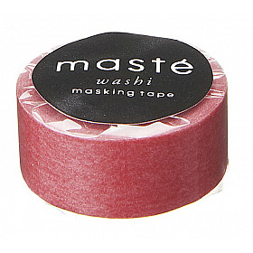 Mark's Japan Maste Washi Masking Tape - Colorful Basic Bordeaux (Limited Edition)