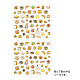Midori Bread Sticker Collection voor Bullet Journals en Planners Midori Sticker Collection - Brood Stickers voor Planners