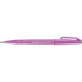 Pentel Touch Brush Sign Pen SES15C - Pink Lila