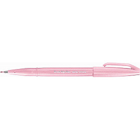 Pentel Touch Brush Sign Pen SES15C - Soft Pink