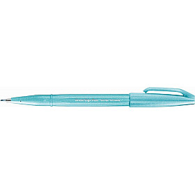 Pentel Touch Brush Sign Pen SES15C-S2 - Pale Blue