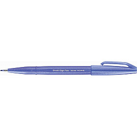 Pentel Touch Brush Sign Pen SES15C - Blue Violet