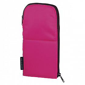 Kokuyo Neo Critz Flat Pencil Case & Pen Stand - Pink