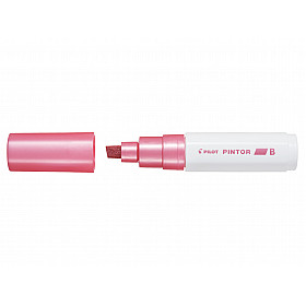 Pilot Pintor Pigment Ink Paint Marker - Broad - Metal Pink