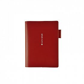 Hobonichi 5-Year Techo Leather Cover - A6 Size - Red