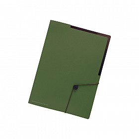 LIHIT LAB Smart Fit Carrying Holder - Size A4 - Green