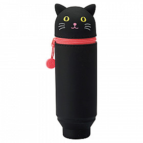 LIHIT LAB Punilabo Stand Pen Case - Black Cat