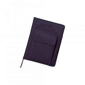 LIHIT LAB Smart Fit Cover Notebook - A5 - Blue