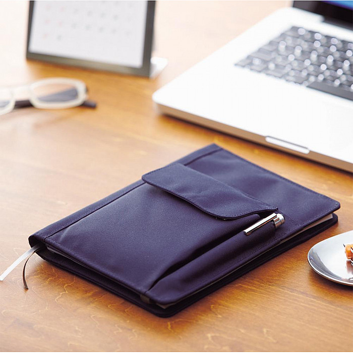 Lihit Lab Smart Fit Cover Notebook - A5 - Black
