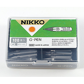 Nikko No. G3 - G-Pen Model Nib Penpunt - Set van 100 + 10 GRATIS