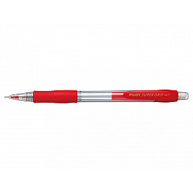 Pilot Super Grip Mechanical Pencil - 0.7 mm - Red Barrel with Graphite Lead