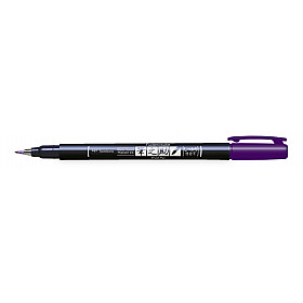 Tombow Fudenosuke Brush Pen - Hard - Purple