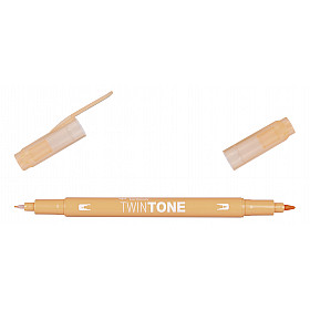 Tombow TwinTone Marker - Honey Orange