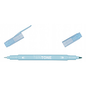 Tombow TwinTone Marker - Aqua