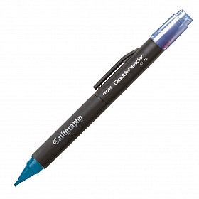 Itoya CL-10 Doubleheader Calligraphy  Pen - Blue
