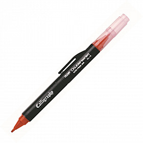Itoya CL-10 Doubleheader Calligraphy  Pen - Red