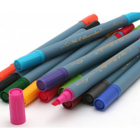 Kuretake ZIG Calligraphy II TC-3100 Pen - 15 Colors (Sold separately)
