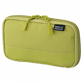 LIHIT LAB Smart Fit Act Compact Pen Case - Green