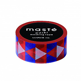 Mark's Japan Maste Washi Masking Tape - Retro Triangle