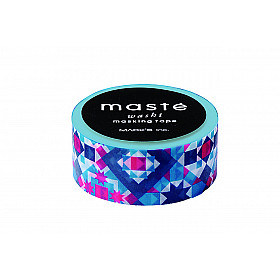 Mark's Japan Maste Washi Masking Tape - Bohemian Tile