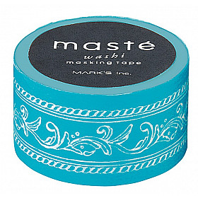 Mark's Japan Maste Washi Masking Tape - Frame Turquoise (Limited Edition)
