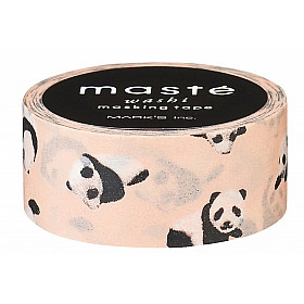 Mark's Japan Maste Washi Masking Tape - Baby Panda (Limited Edition)