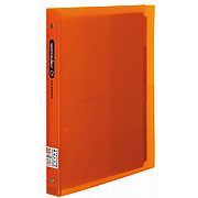 Maruman Septcouleur Binder - B5 - 120 Pages - Plastic Binder - Orange