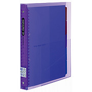 Maruman Septcouleur Binder - B5 - 120 Pages - Plastic Binder - Purple