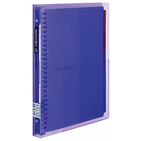 Maruman Septcouleur Binder - B5 - 100 Pages - Metal Binder - Purple