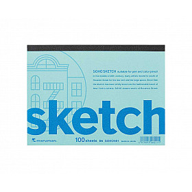 Maruman SOHO601 Sketchbook - B6 - 96.5g Paper - 100 sheets