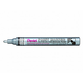 Pentel MMP10 Paint Marker - Medium - Silver