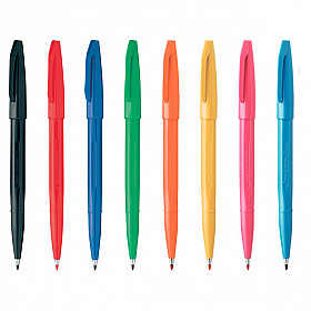 Pentel Sign Pen S520 - Set of 8 