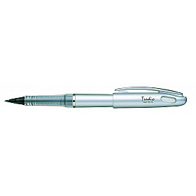 Pentel TRJ74 Tradio Stylo Pen - Silver Look - Silver