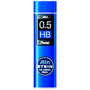 Pentel Ain STEIN C275-HB Silica Enhanced Pencil Lead - 40 pcs - 0.5 mm - HB