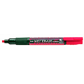 Pentel Wet Erase Chalk Marker - Medium - Red