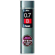 Pentel Ain STEIN C277-B Silicium Vulpotlood vulling - Etui van 40 - 0.7 mm - B