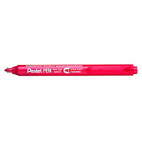 Pentel NXS15 Retractable Marker - Fine - Red