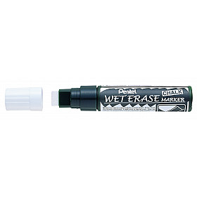 Pentel Wet Erase Chalk Marker - Extra Broad - White
